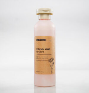 Intimate wash for scent